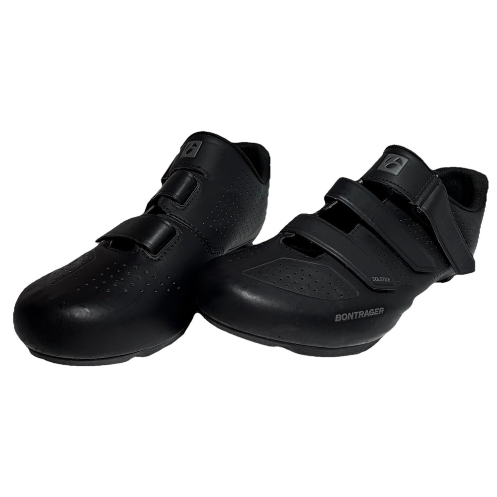 Bontrager Solstice Road Cycling Shoes Black Shimano Cleats Men's US 13 Bike Gear